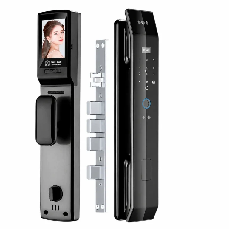 Smart Lock AI-15-25-OMNI – Advanced Biometric Face & Fingerprint Digital Door Lock