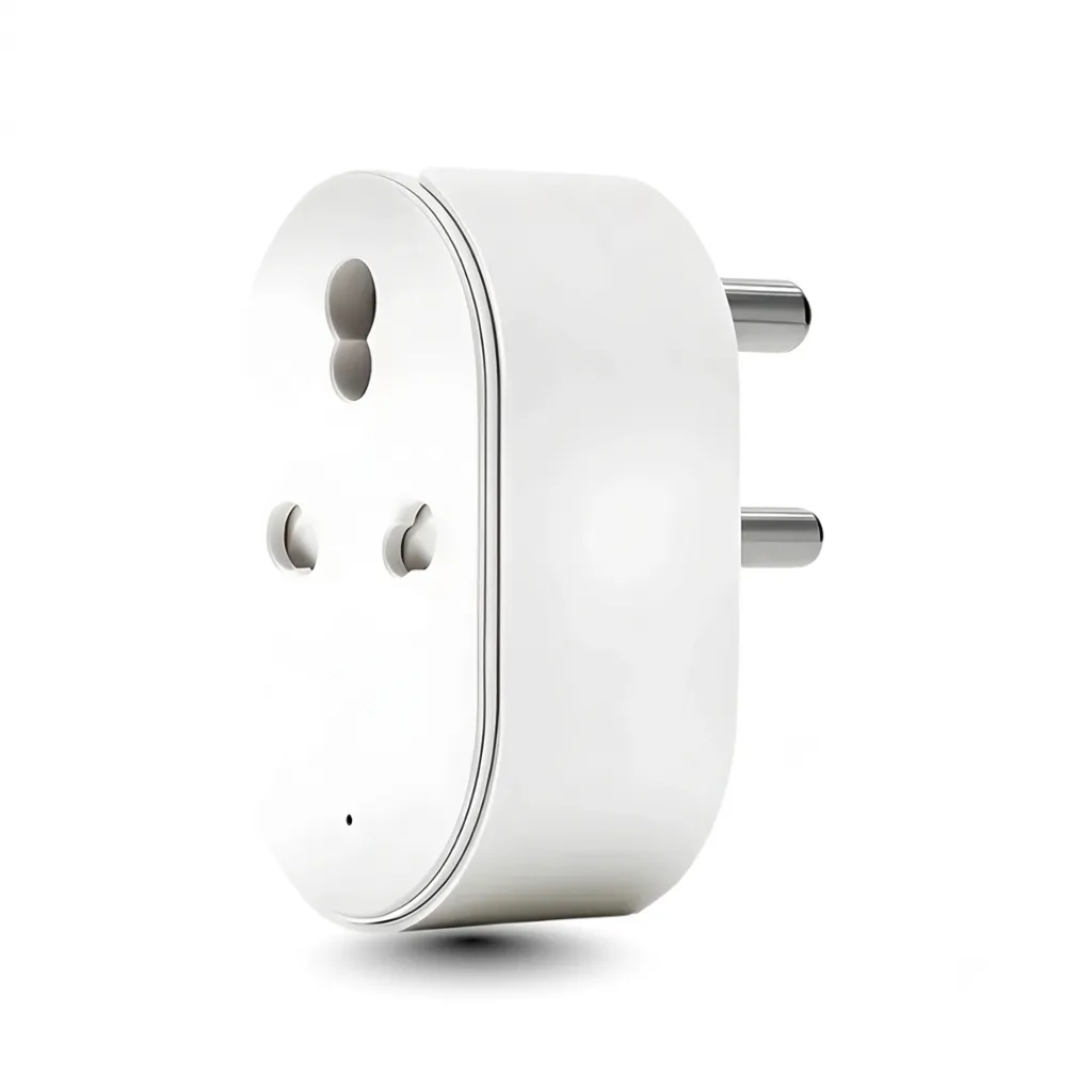 portable-smart-wifi-plug-white-smart-socket-pakistan.webp Portable Smart WiFi Plug with universal socket design for remote app control, voice assistant compatibility, energy monitoring, timer scheduling, and home automation.